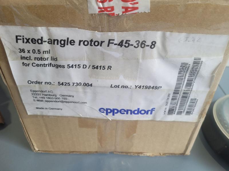 Rotor angulaire pour centrifugeuse F45-36-8 EPPENDORF_2
