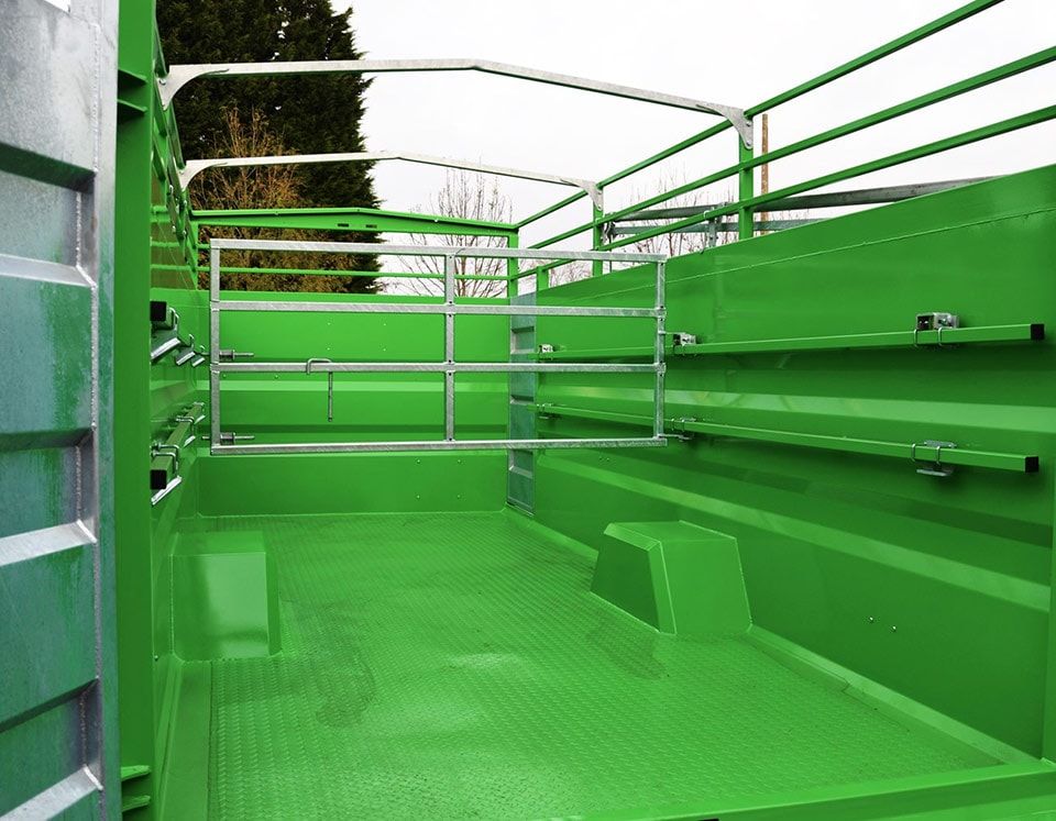 Betimax R - Remorque bétaillère Joskin - Caisse monocoque en acier HLE - Longueur 5000 mm_2