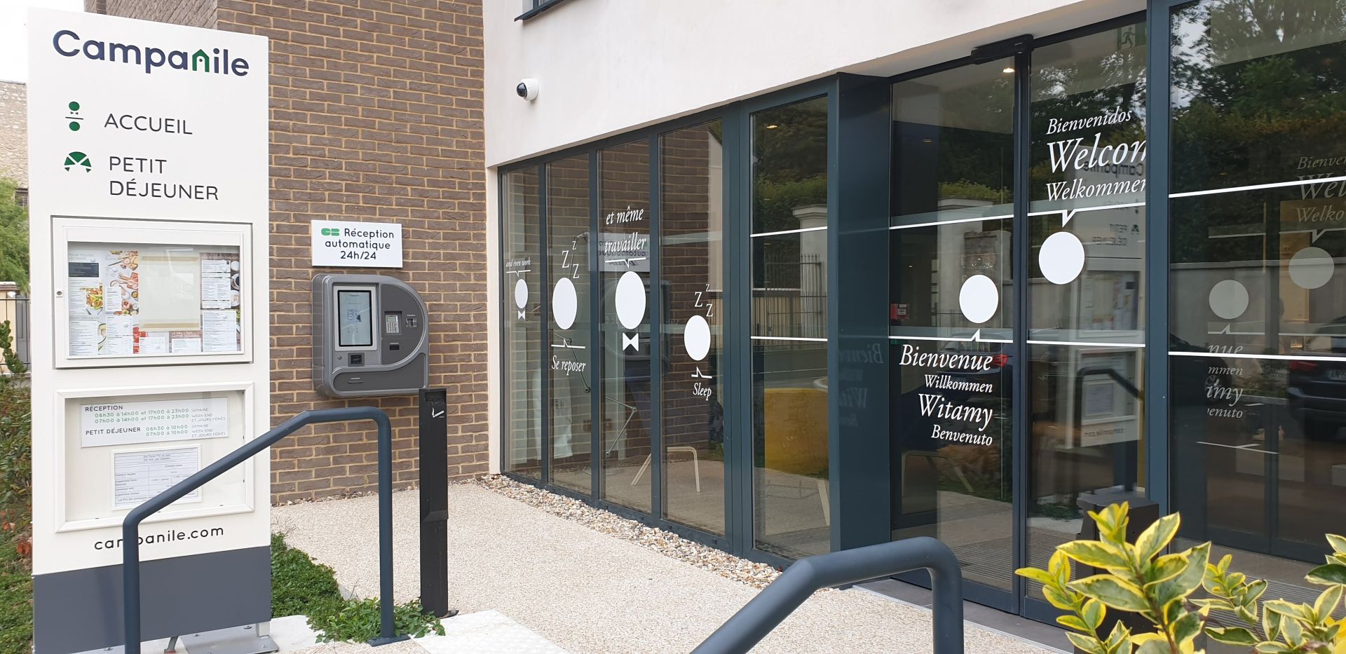 Solution de check-in et réservation pour hôtels en extérieur