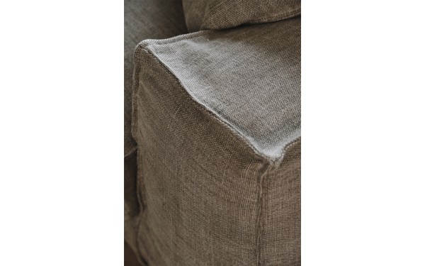 Canapé 3 places Cologne 223 cm - Déhoussable - Home Spirit - Structure en hêtre et assise Plumtex_2