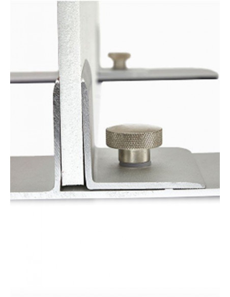 Porte panneau aluminium - support autoportant pour pancartes en Viscom 5 ou 10mm - impression recto verso_2