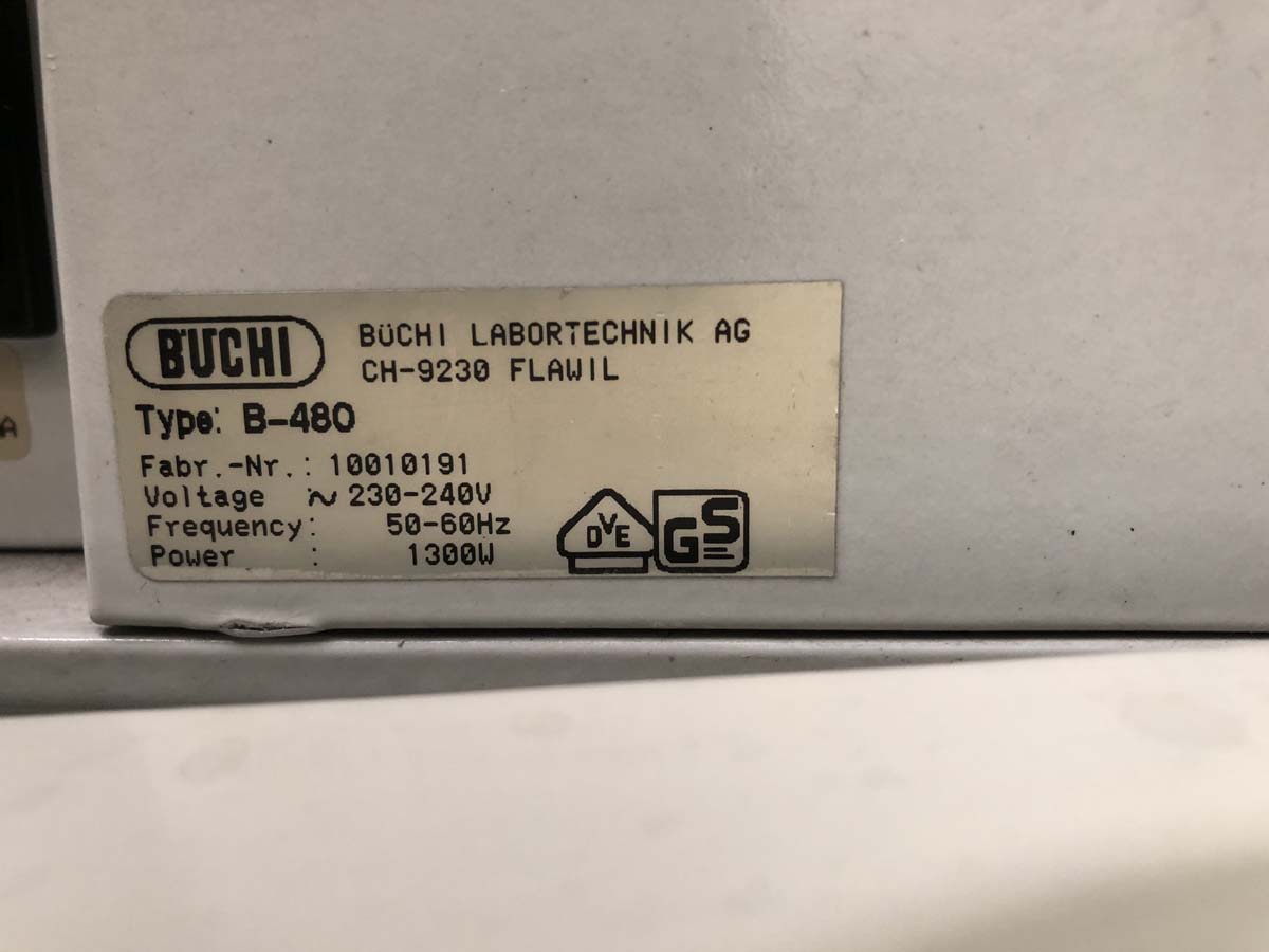 Rotavapeur Büchi R124 et bain-marie B480 d'occasion - laboratoire pharmaceutique - P21091260_2