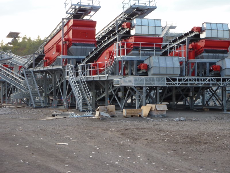 Crible vibrant circulaire - tri de déchets commerciaux, industriels et de construction_2