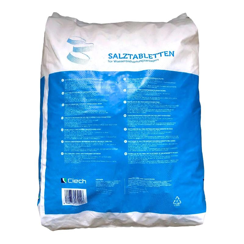 Sel pastille pour adoucisseur d'eau en sac de 25kg_2