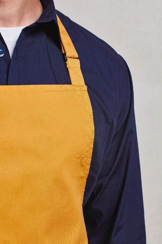 Tablier à bavette 'Colours' - Réf: PR150 - Polyester et coton, taille réglable, multiples coloris_2