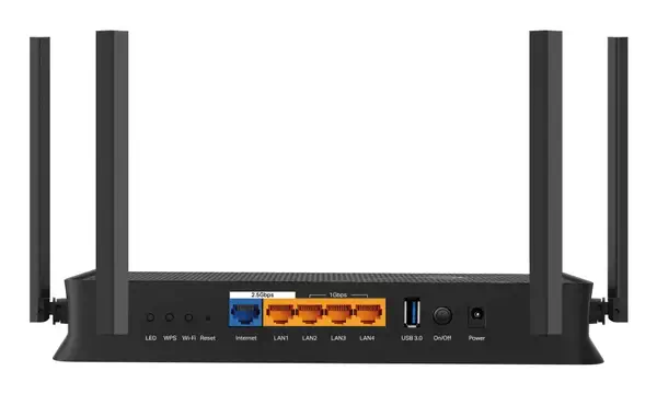 TP-Link Archer BE3600 routeur sans fil 2.5 Gigabit Ethernet Bi-bande (2,4 GHz / 5 GHz) Noir_2