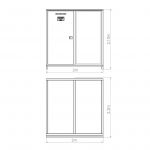 Tunnel de désinfection UDH 300G - ULTISAN - dimensions 200x200x200 cm - hygiène du personnel_2