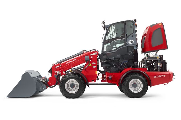 Chargeuse sur pneus télescopique 2080T - hauteur de levage et portée élevées_2