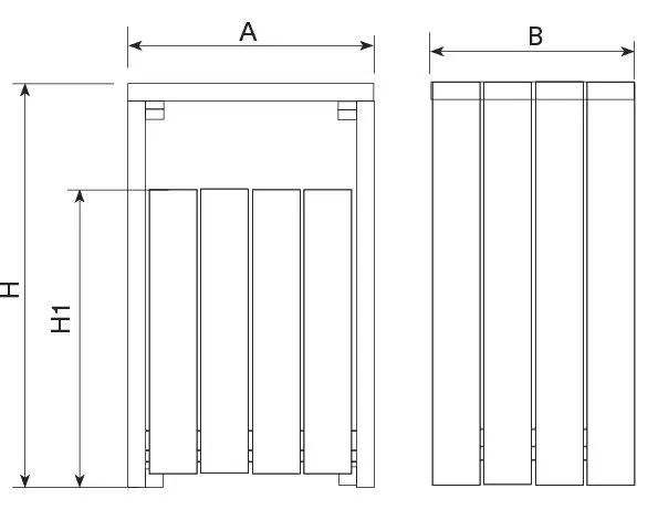 Corbeille Rustica en bois 90 L_2