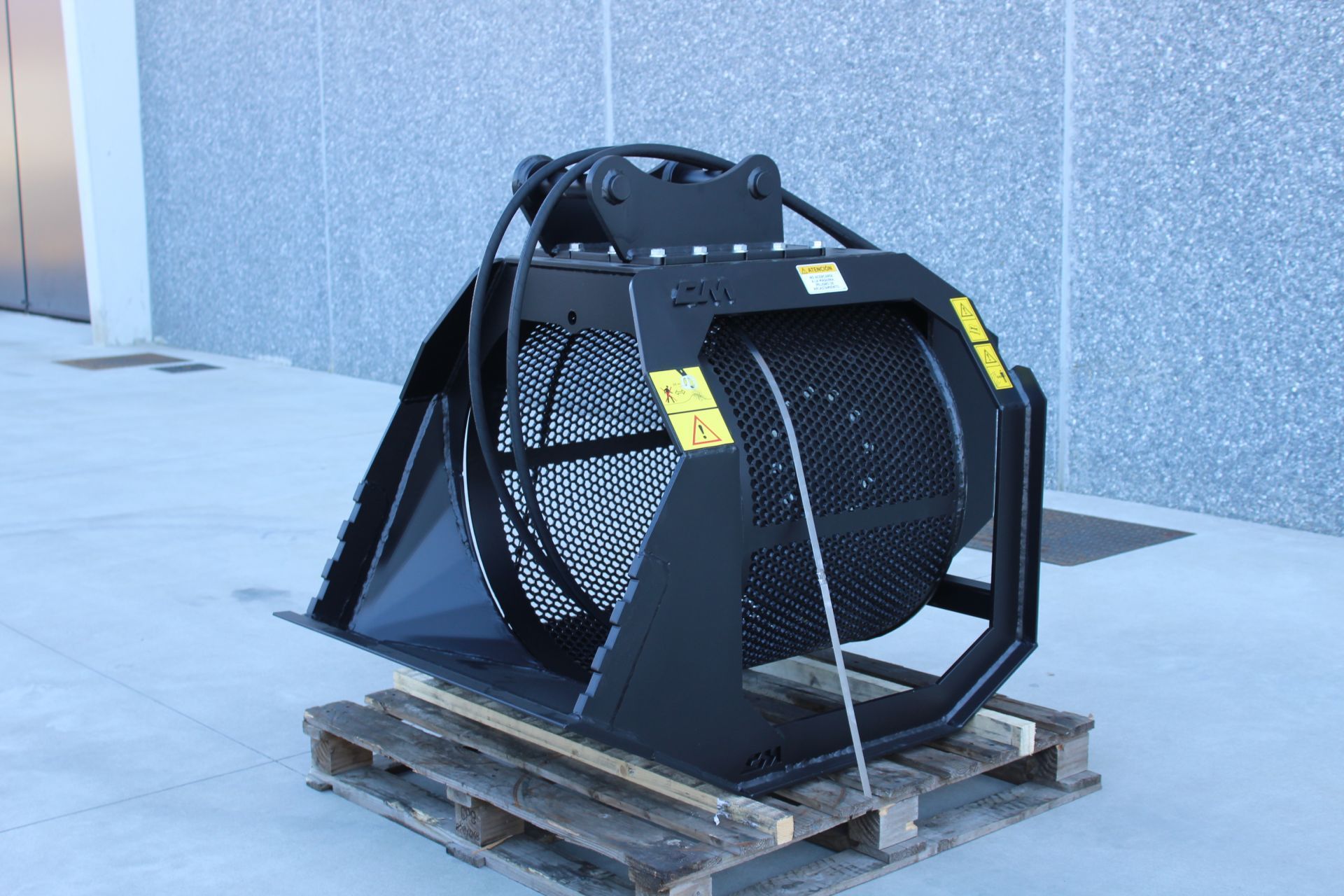 Accessoire de criblage pour mini-pelles et chargeurs - Capacité 0,50 m³