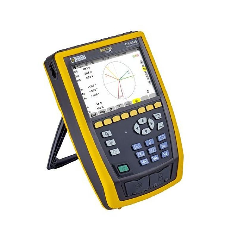 Analyseur de qualité réseaux électriques Classe A CA8345 - Triphasé - Chauvin Arnoux - Chargeur PA32ER (1000V CAT IV)_2