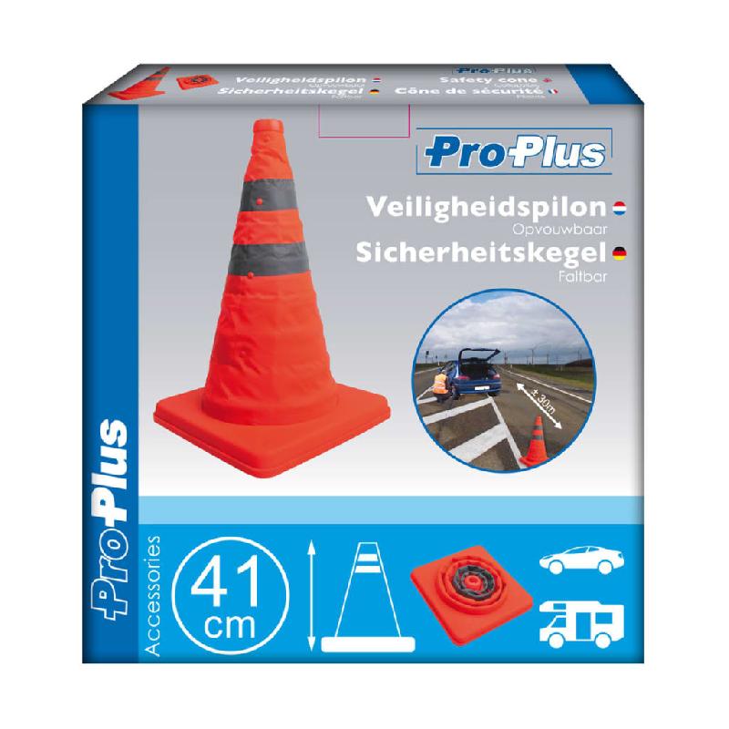 Proplus cône de signalisation pliable 404070_2