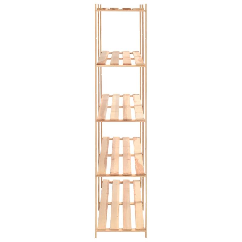 Vidaxl étagère de stockage 5 niveaux 170x38x170 cm pin solide 500 kg 286198_2