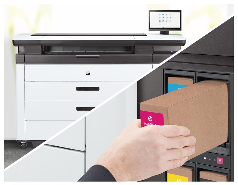 Traceur HP PageWide XL 8200 - Imprimante grand format rapide avec encres pigmentées et écran tactile 15 pouces_2