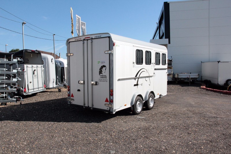 Van 4 places pour chevaux - Cheval Liberté Optimax 2 avec suspension Pullman 2 et plancher aluminium_2