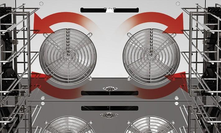 Four à convection avec 4 Niveaux 600x400 GN 1/1 Manuel 6,1kW VENIX_2
