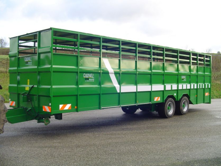 Vachère routière avec frein hydraulique et béquille hydraulique