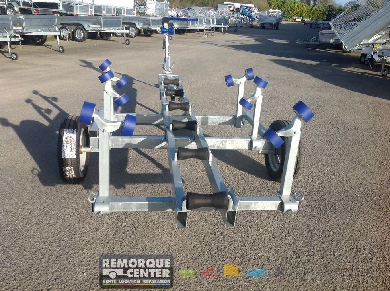 Chariot de manutention SW1400MA - SUN WAY - remorque cassante - 1 essieu - PTAC : 1700Kg - MAXI4_2