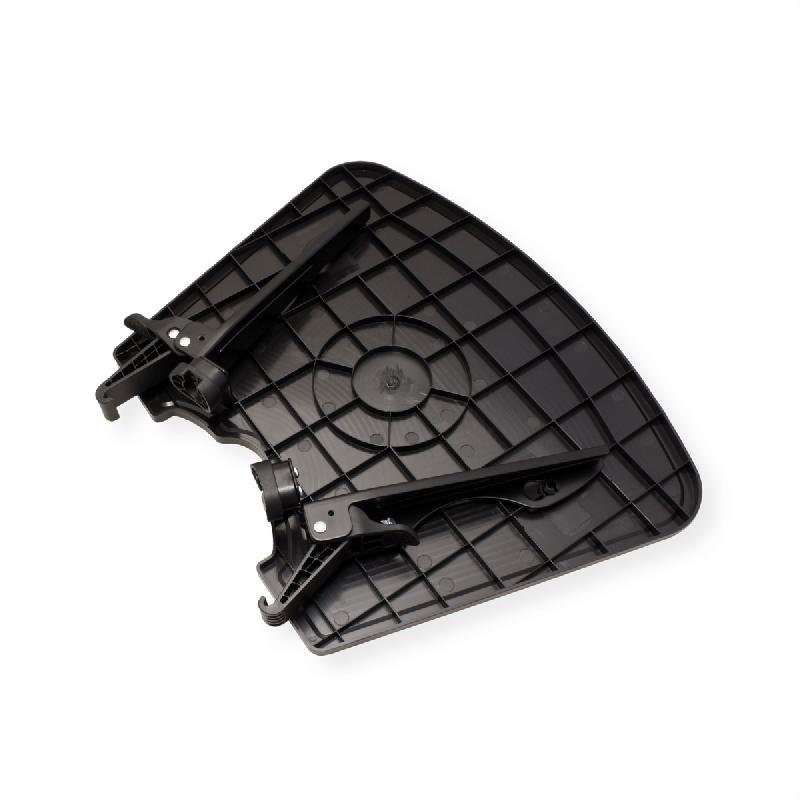 Support supplémentaire ROLINE Support LCD/TV sur roues, argent, jusqu'à 10kg, pour ROLINE 17.03.1260, noir_2