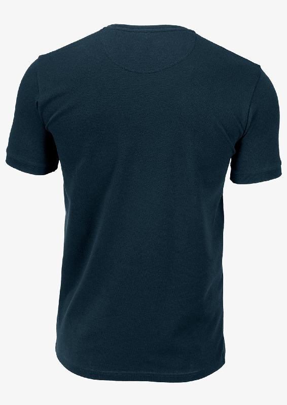 T-shirt homme - Piqué, bleu marine - Danbury Men - Nimbus_2