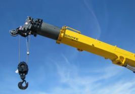 Grue automotrice TMS800E - Manitowoc Cranes - charge maximum 70 tonnes - moteur Cummins 450 CV - flèche MEGAFORM_2