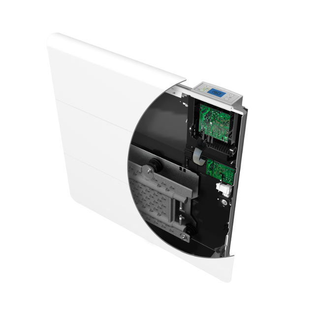 AXOO Radiateur connecté horizontal 750W Blanc satiné - Intuis - NEN3072SEEC_2