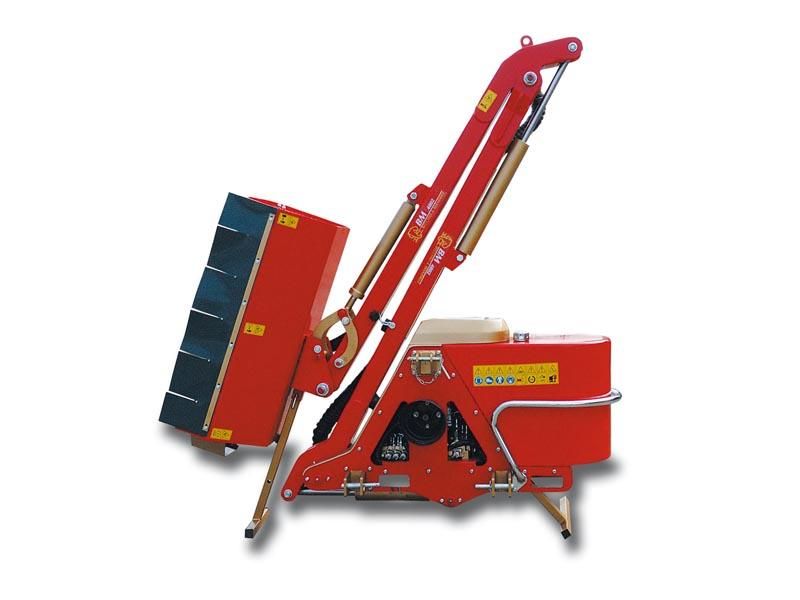 Épareuse avec tête de broyage de 1 m de largeur