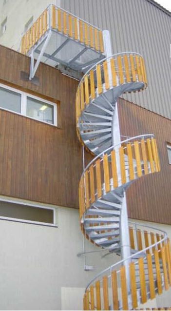 Escalier hélicoïdal ysopaline - ysofer esca - passage 1up ou 2up_2