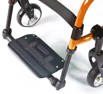 Fauteuil roulant manuel Quickie Life T - châssis pliant, potences fixes ou escamotables - personnalisable et léger_2
