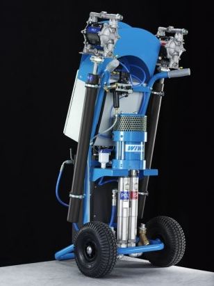 Machine pneumatique bi-composant - projection mousse polyuréthane et résine polyuré - modèles Wiwa Duomix PU_2