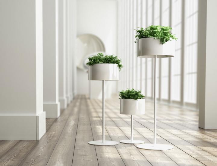 Pot de fleur green cloud - ref : greenclpesbl_2