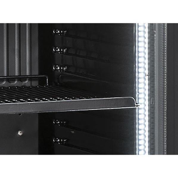 Armoire à boissons noire 1 porte 350 L - avec canopy | Coolhead - TKG390CB_2
