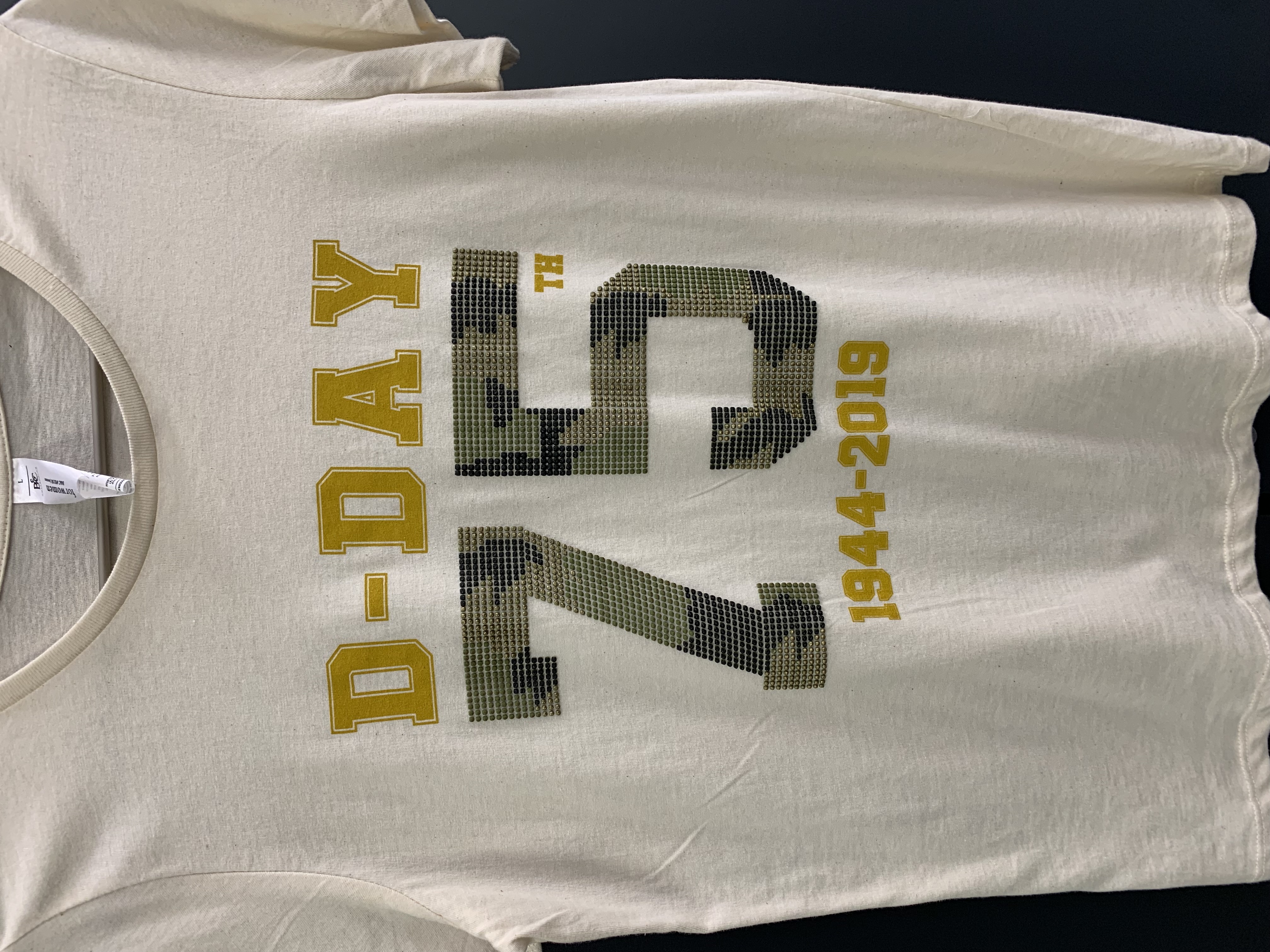 TIP Beyno - T-shirt coton conventionnel - Technique enluminographie - Impression sérigraphie textile - Coloris uni ou chiné_0