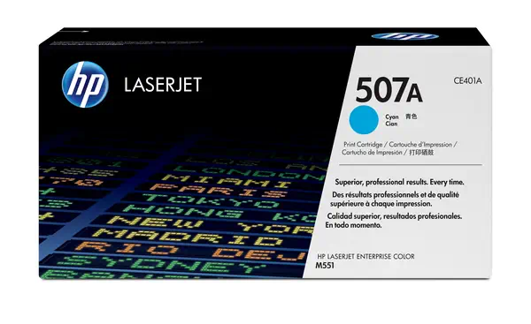 HP 507A toner LaserJet cyan authentique_2