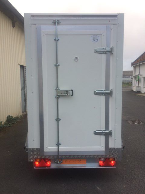 Remorque frigorifique double essieu 2x1350kg - RAPHA 20 - Châssis Lider freiné et dimensions intérieures optimisées_2