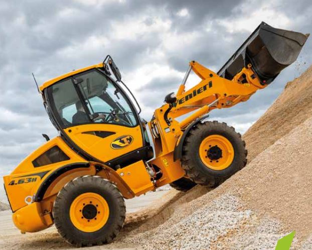 Chargeuse Venieri 4.63H - moteur diesel 4 cylindres - cabine panoramique ROPS/FOPS - transmission hydrostatique_2