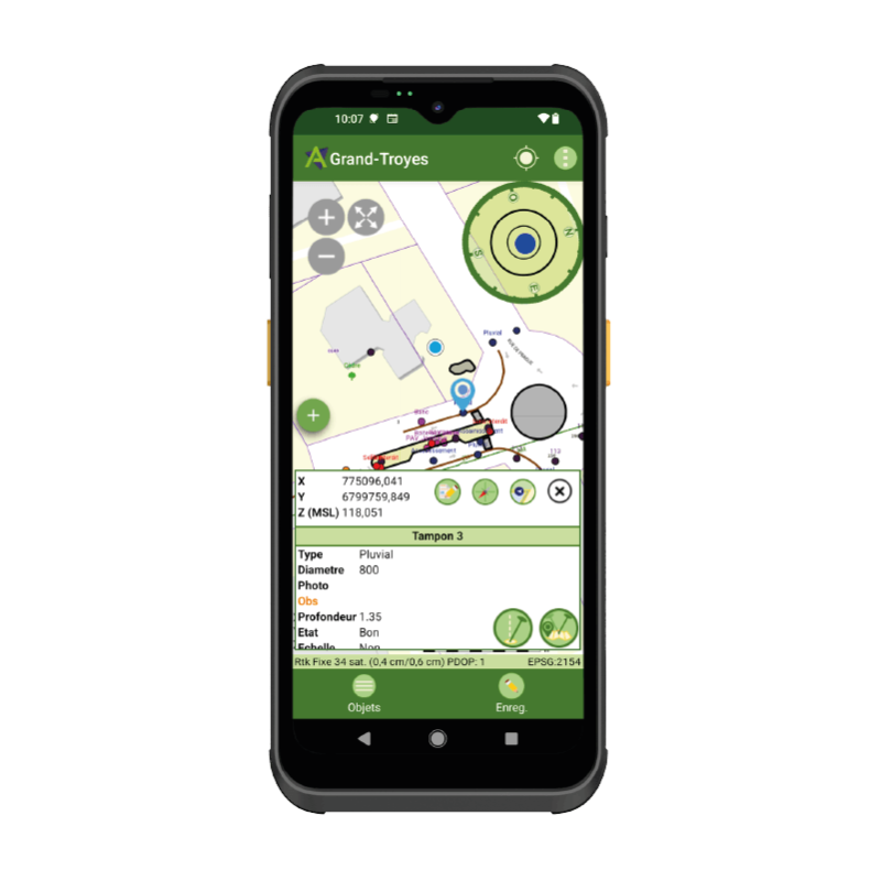 Terminal Android durci économique - Athesi E65_2