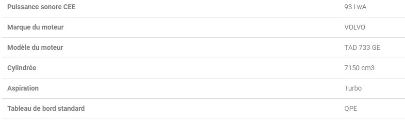 Groupe électrogène industriel Openstar 100 TPK - Worms Entreprises (Distel) - 88 kW – 100 kVA, triphasé, moteur stage 3A_2