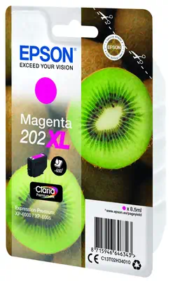 Epson Kiwi Singlepack Magenta 202XL Claria Premium Ink_2