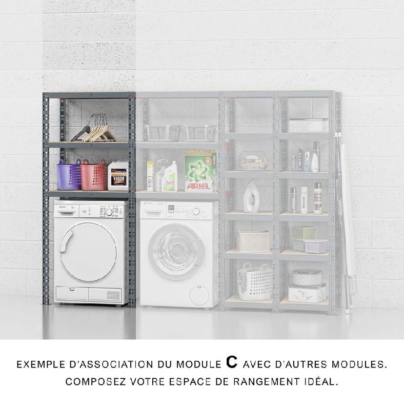 Extension étagère charge lourde - l. 100 cm - pour petits/moyens cartons_2