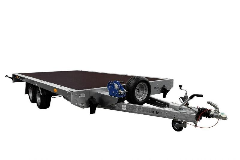 Remorque porte voiture-plateau - 4,00 X 2,00 M - 2700 KG - MARTZ GT PLATEAU 400S_2