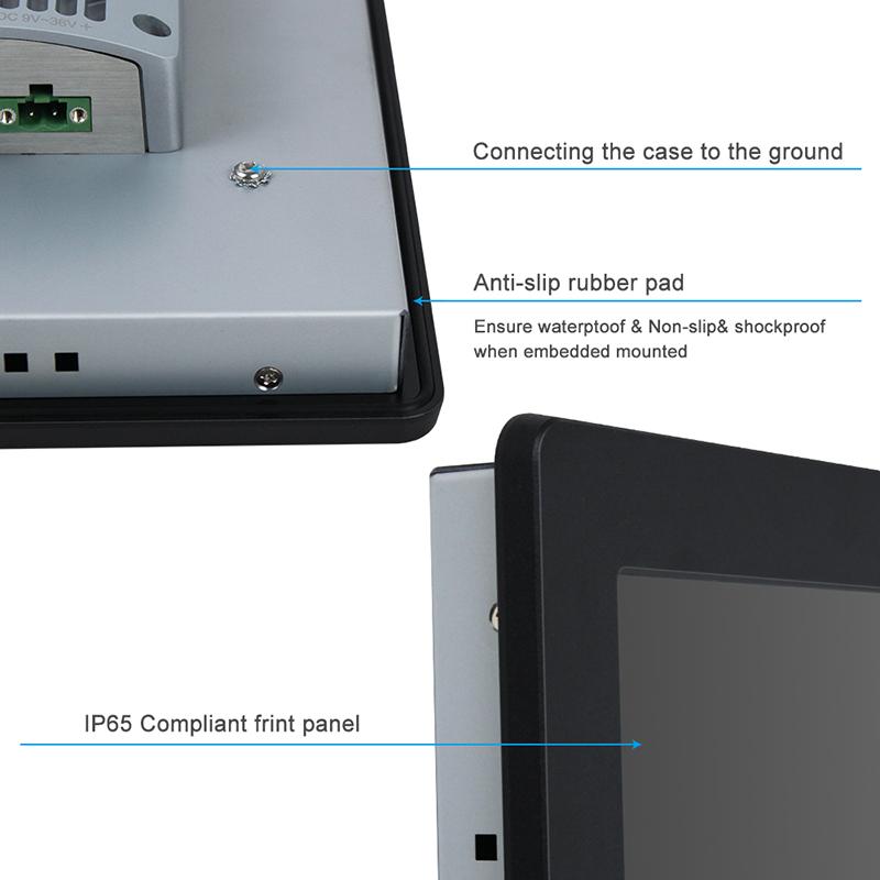 Panel PC industriel fanless 15