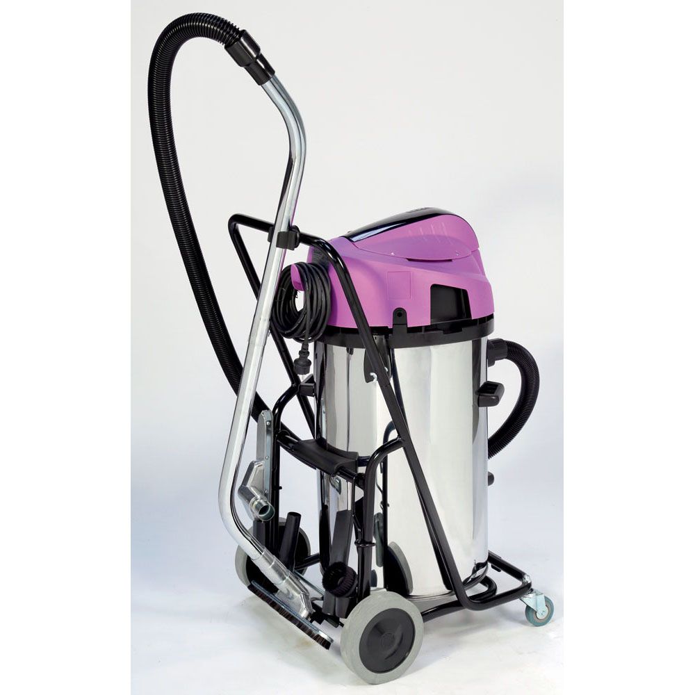 Jet 100 i - Aspirateur à eau et poussières - Cuve inox 55L - Sidamo - Décolmatage manuel - Classe M_2