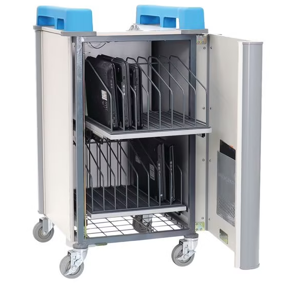 Chariot de recharge vertical sécurisé et ergonomique - 16 PC jusqu'à 17