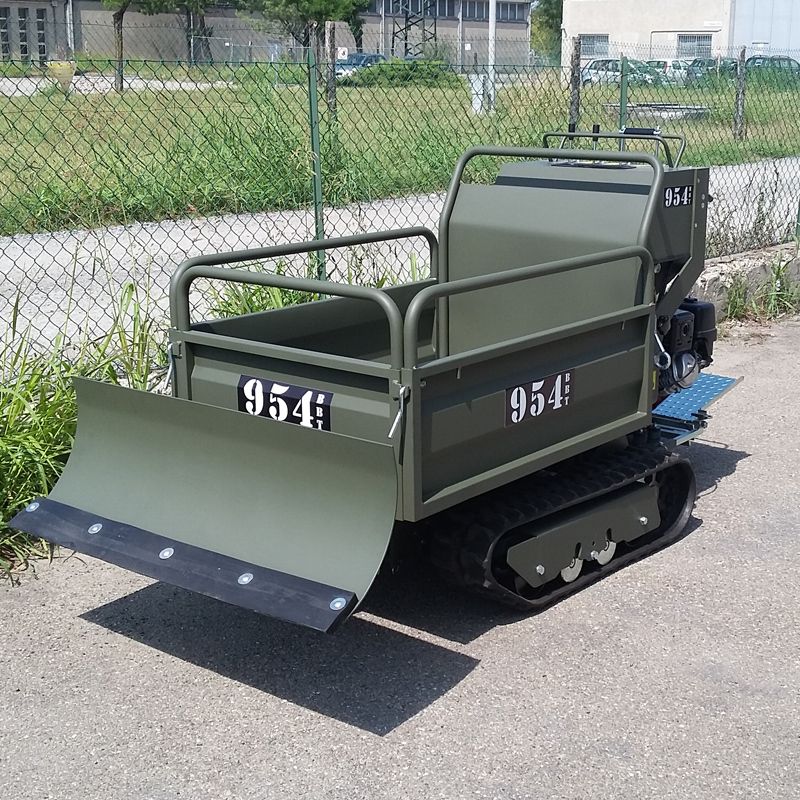 Accessoire de déneigement pour bennes dumper et auto-chargeurs