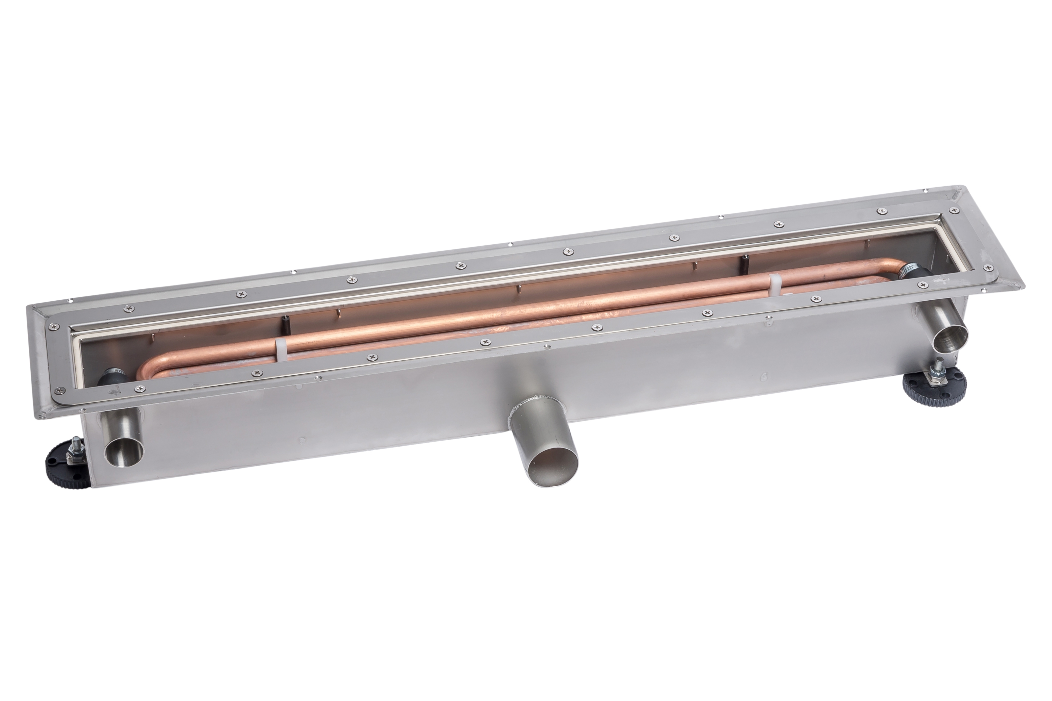 Récupérateur de chaleur horizontal instantané et totalement passif - ReQup-Floor pour sol carrelé ou souple_2