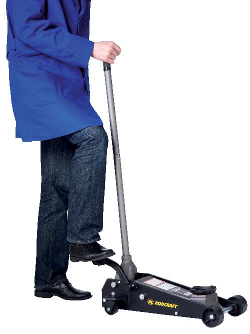 Rh290 - Cric rouleur hydraulique Rodcraft - capacité 3t - compact avec levier démontable_2