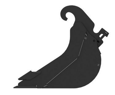 Godet d'excavation-mini-pelle - caterpillar finance france - 500 mm (20 in) - poids 67 kg_2