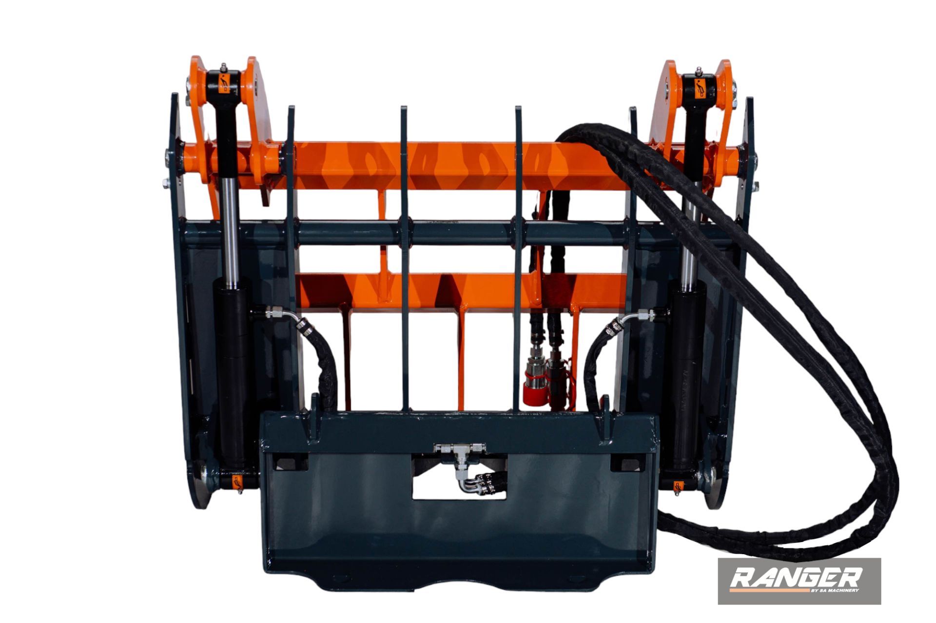 Grappin-râteau , pince à grumes trg35 pour porte outils toro dingo, ditch witch, vermeer_3