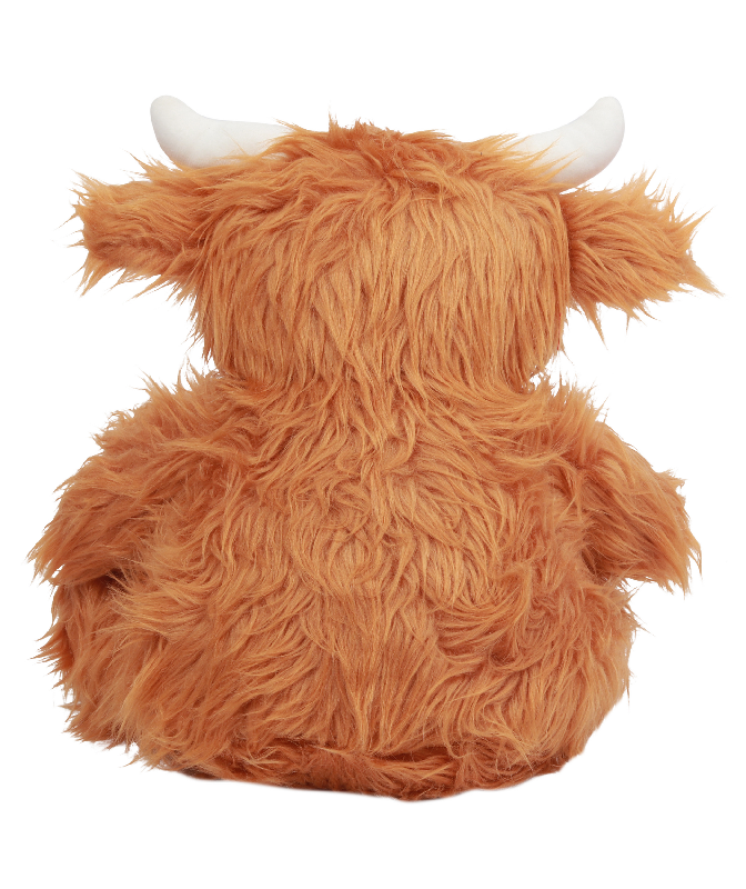 Peluche zippée vache - 100% polyester - Rembourrage amovible - Réf: MM565_2